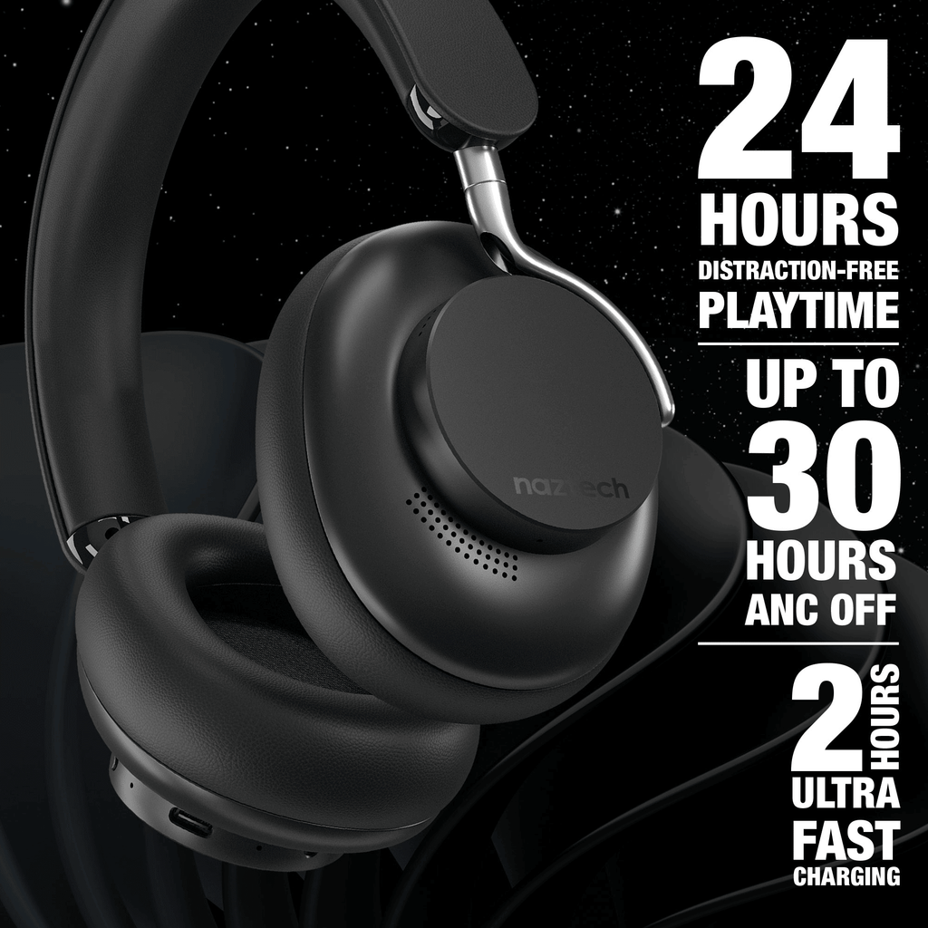 Naztech Aura 360 ANC Wireless Headphones
