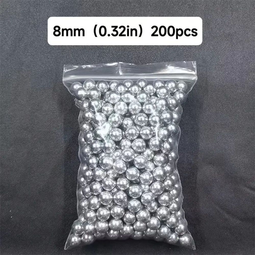 Xemussa 8mm Carbon Steel Bearing Balls Precision Balls 100pcs