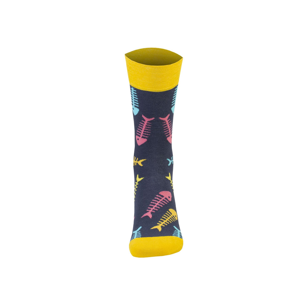 Colorful Funny Combed Cotton Crew Socks