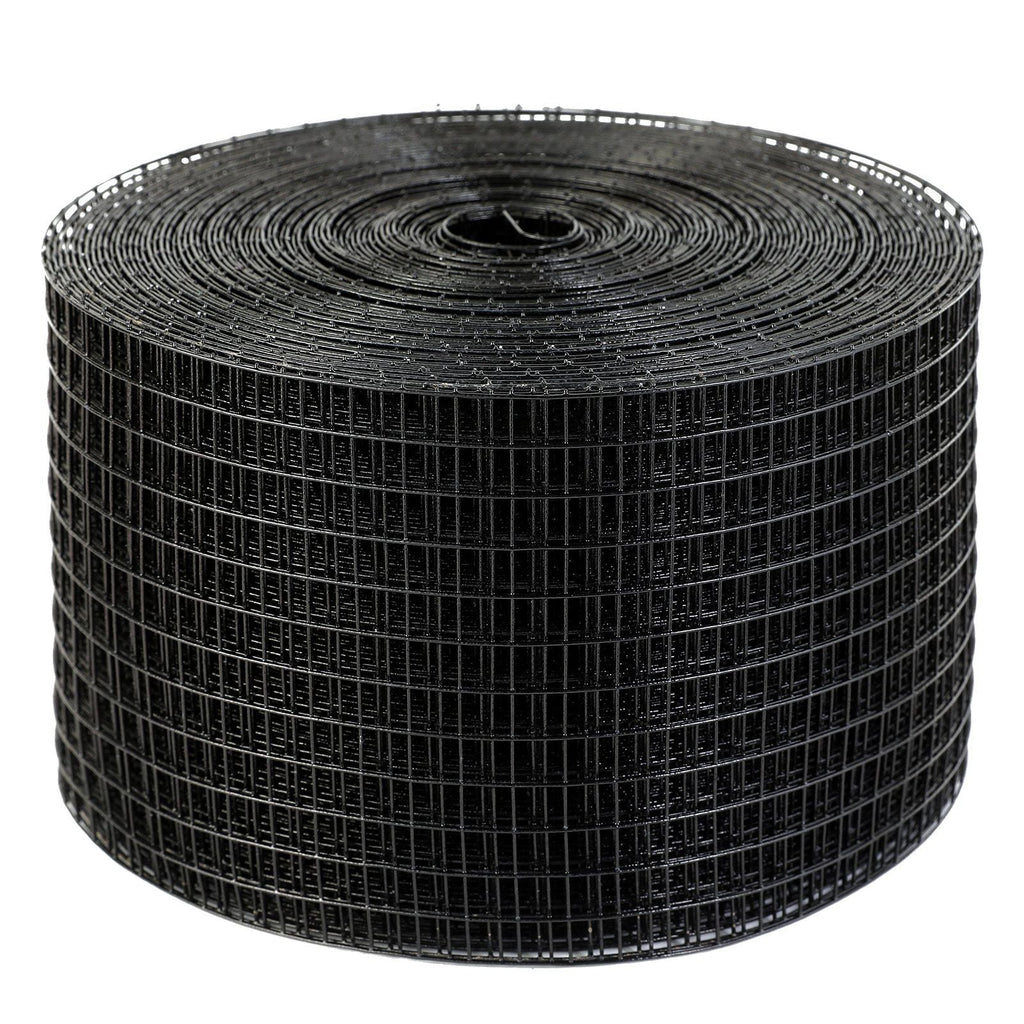 VEVOR 8 inch x 100ft Solar Panel Bird Guard, Critter Guard Roll Kit with Rust-proof PVC Coating, Solar Panel Guard with 50pcs Tire Wires, 1/2 inch Wire Roll Mesh