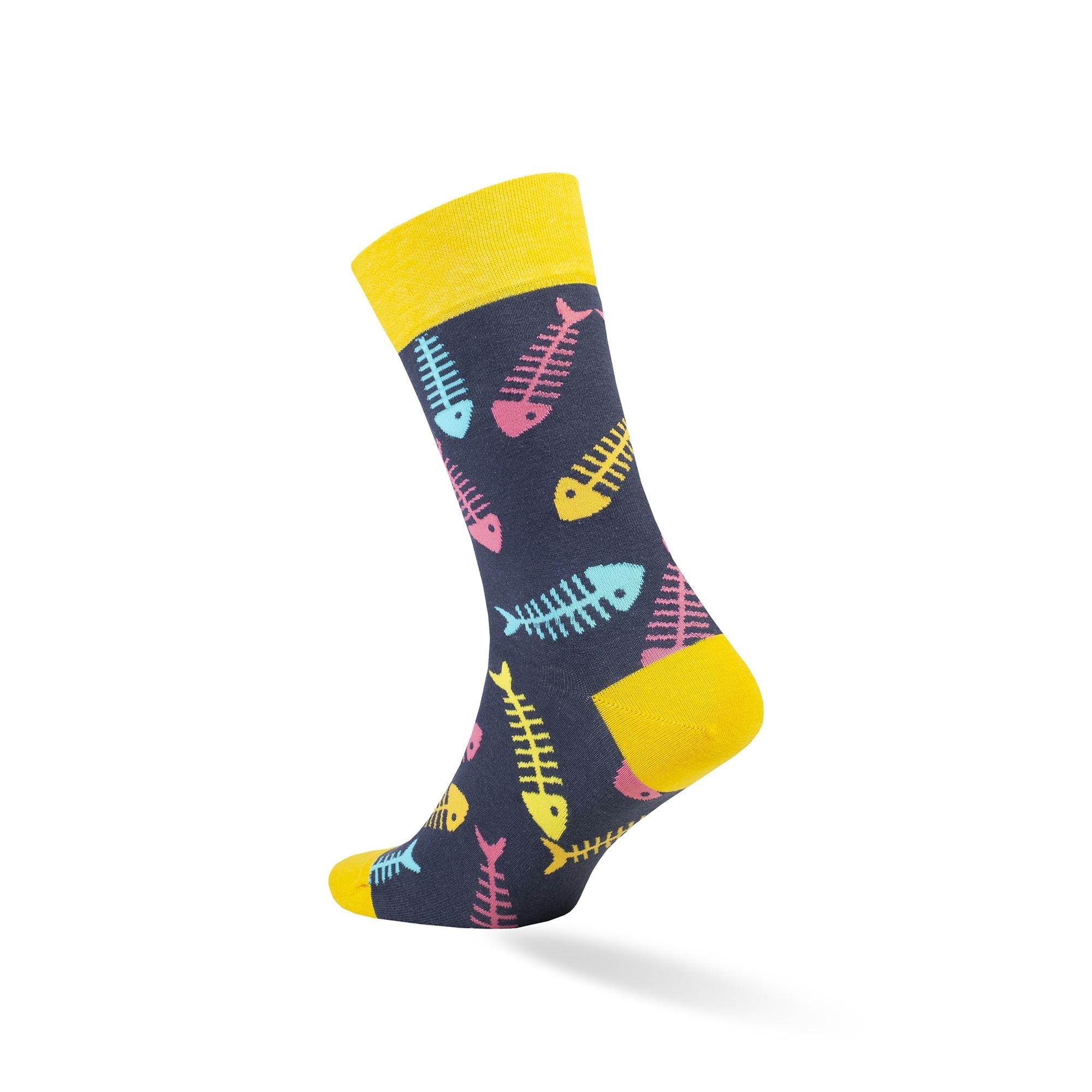 Colorful Funny Combed Cotton Crew Socks
