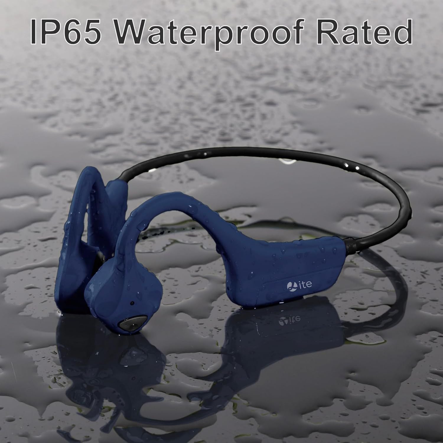 Sport Wireless Bone Conduction Earphones – Open-Ear Safety Design, IPX6 Sweat-proof, 8 Hrs Call