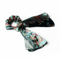 Blando Sega Green Paisley & Multi-Pattern Fashion Graceful Soft Silk Scarf/Wrap/Shawl(Small)