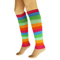 Leg Warmers for Women All Cotton Colorful Soft Knitted Leg Warmer 1 Pair