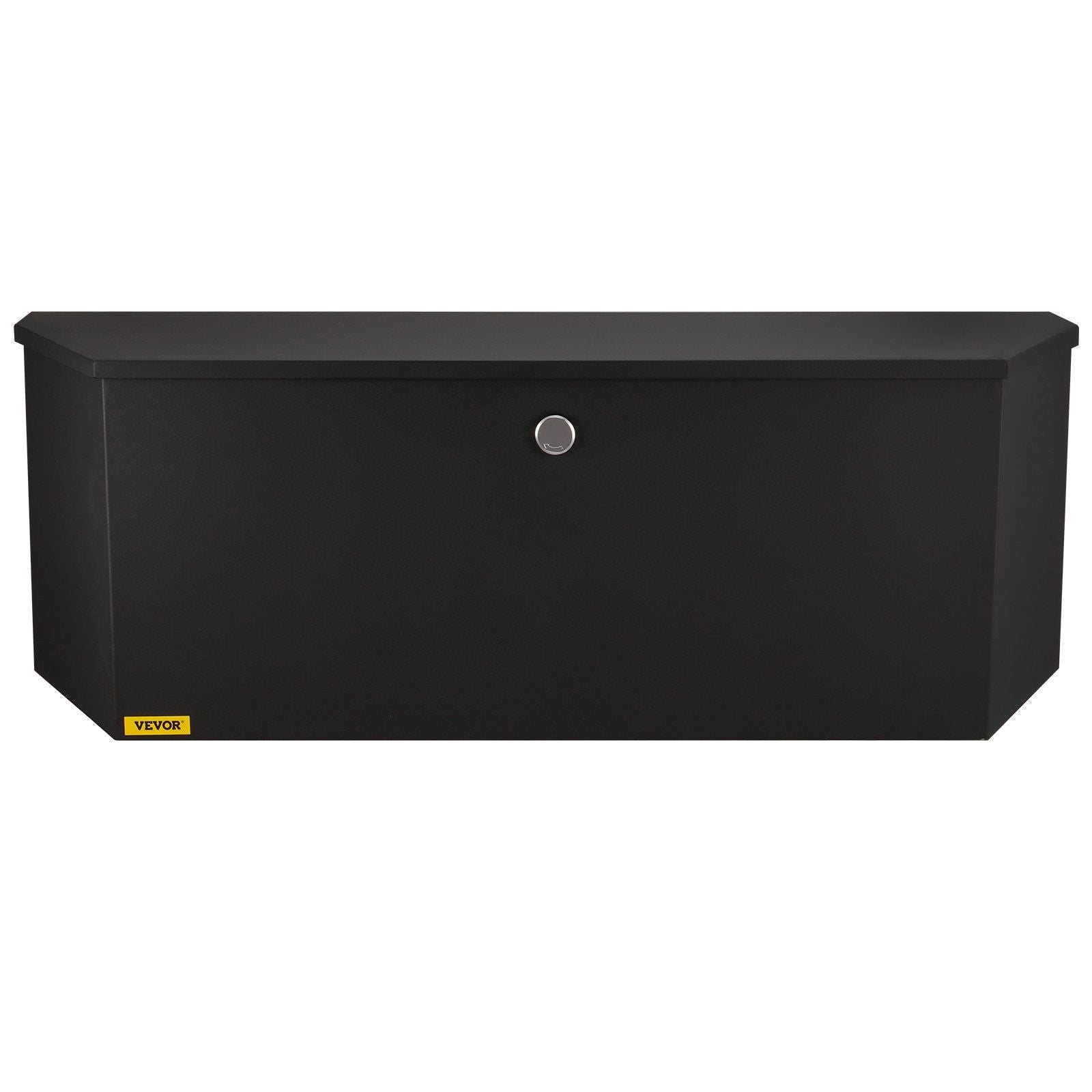 VEVOR Trailer Tongue Box, Carbon Steel Tongue Box Tool Chest, Heavy Duty Trailer Box Storage with Lock and Keys, Utility Trailer Tongue Tool Box for Pickup Truck Bed, RV Trailer, 36"x12"x12"