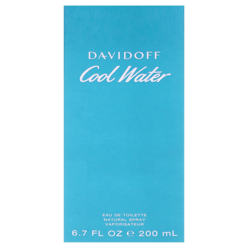 Cool Water by Davidoff for Men - 6.7 oz EDT Spray