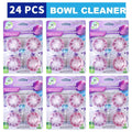 6/24 12/48 Packs Toilet Bowl Cleaner,Toilet Cleaner With Deodorizing Fragrance,Multi-Function Automatic Toilet Cleaner,Toilet Deodorant,Yellow stain And Odor Removal, Deep Cleaning Toilet Tablets