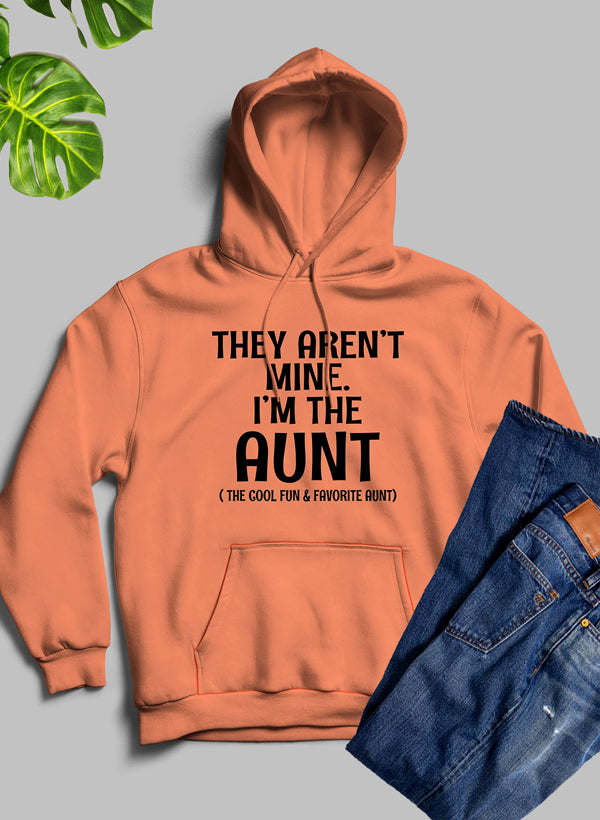 They Aren't Mine I'm The Aunt Hoodie