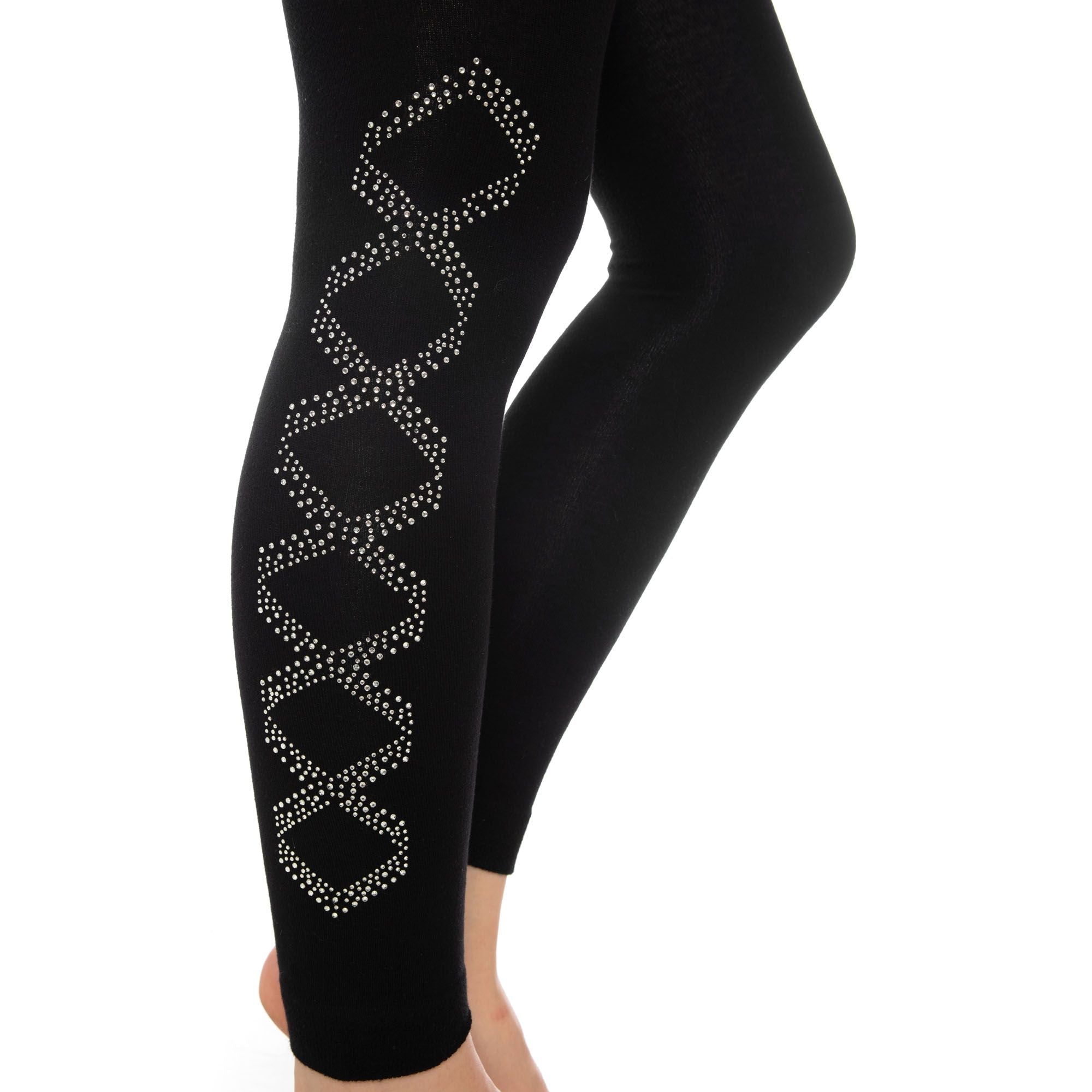 Bamboo Leggings for Women Soft Stretchy Full Length Elastic Leggings with Fancy Accessories