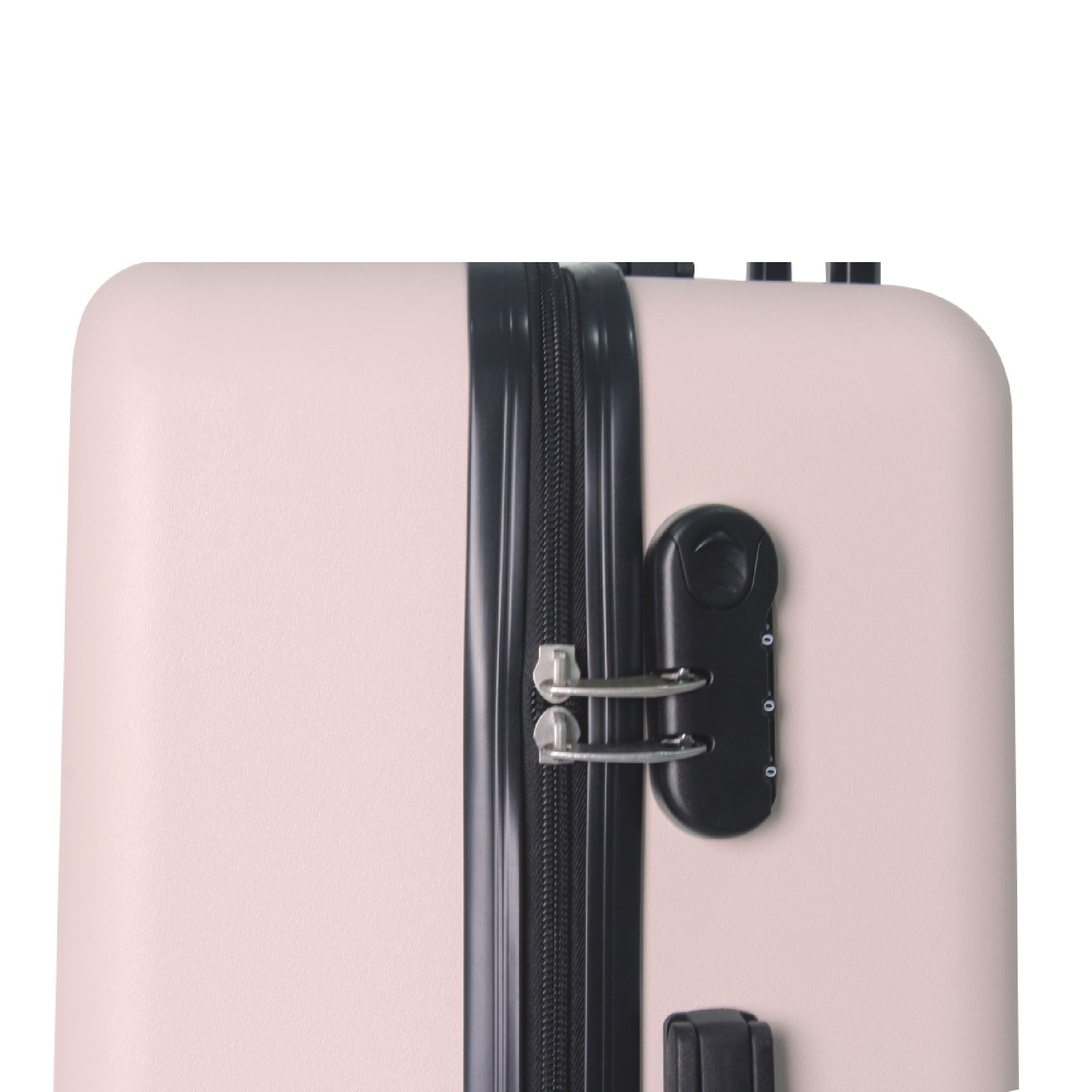 Luggage Sets ABS Hardshell 3pcs Luggage, Lightweight Durable Suitcase sets Spinner Wheels Suitcase 20''24''28'' (PINK)