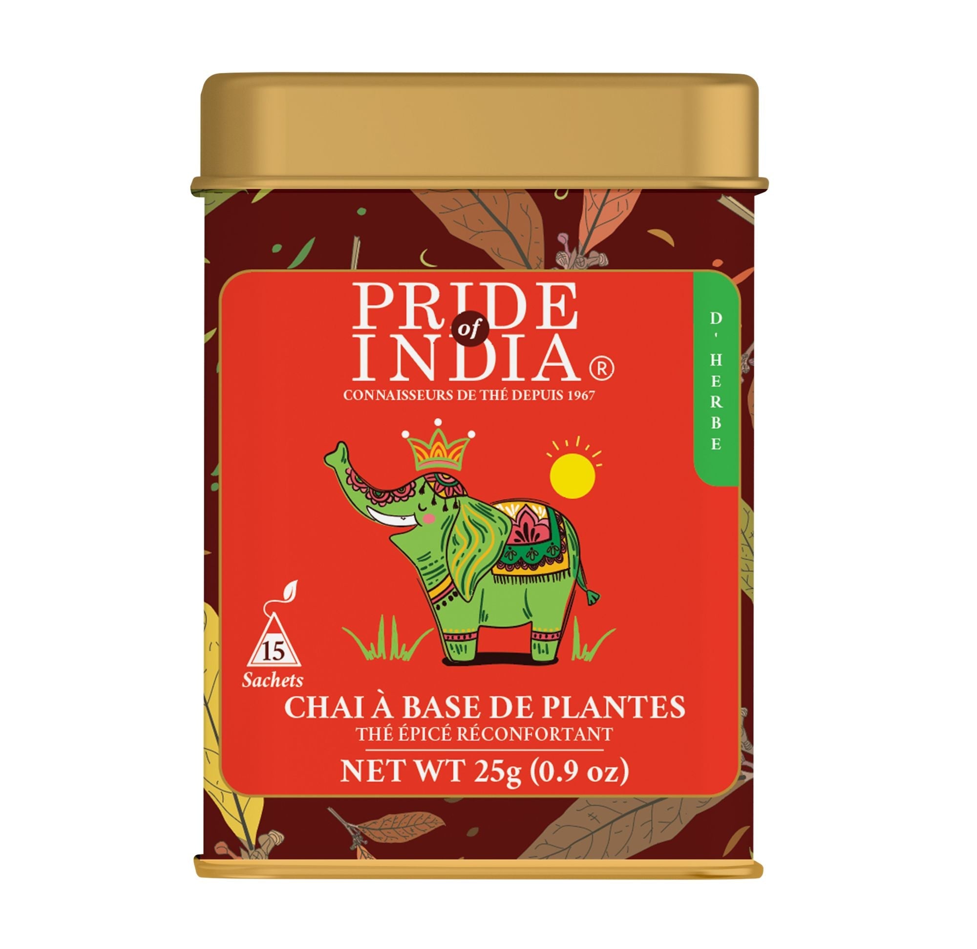 Herbal Chai (Comforting Spiced Tea)- 2 Pack (30 Tea Bags) 30ct