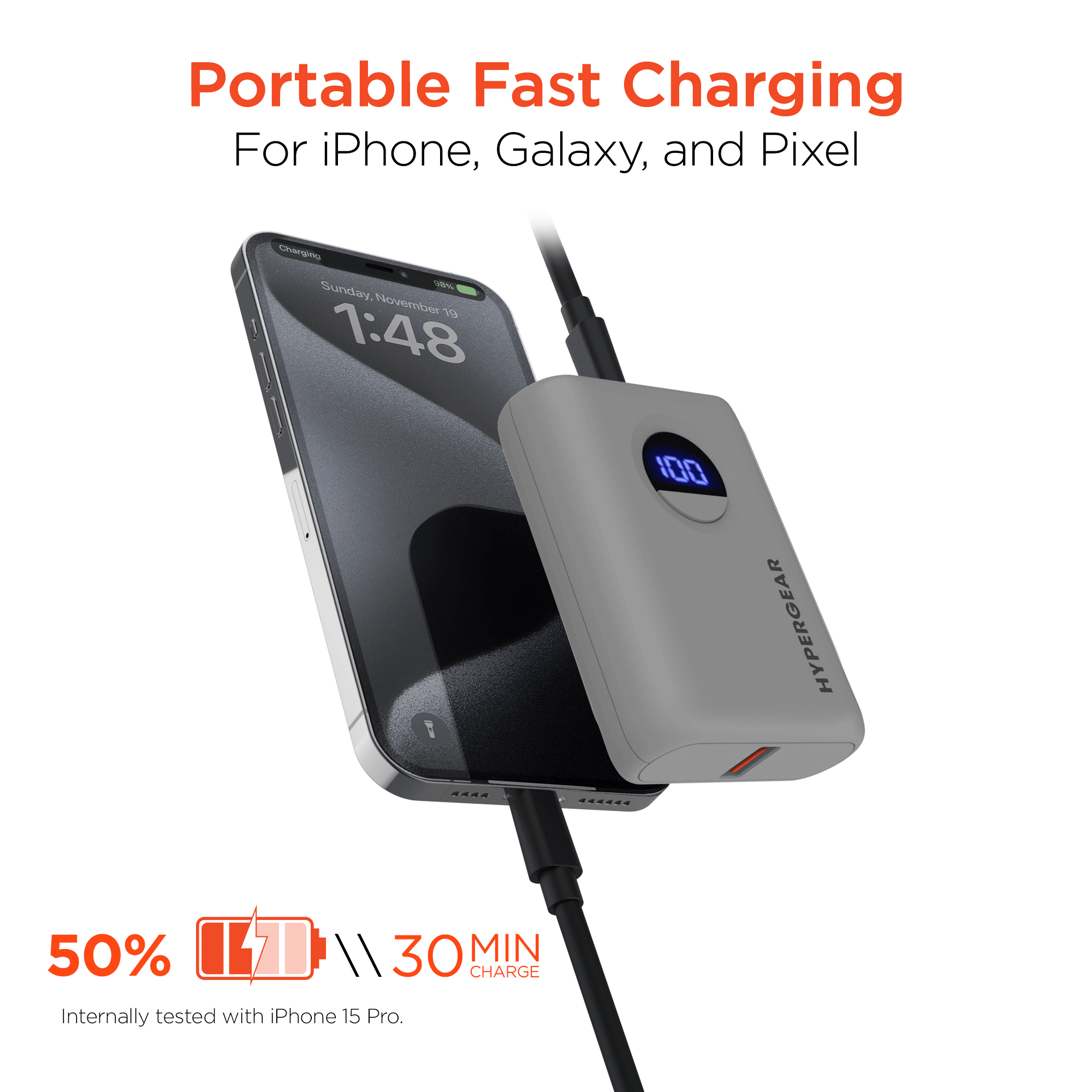 HyperGear PowerPack PRO 10000mAh 20W Power Bank