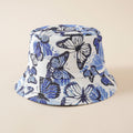 Fisherman hat European and American hat tide double-sided wear fashion creative basin hat cover face breathable hat sun hat