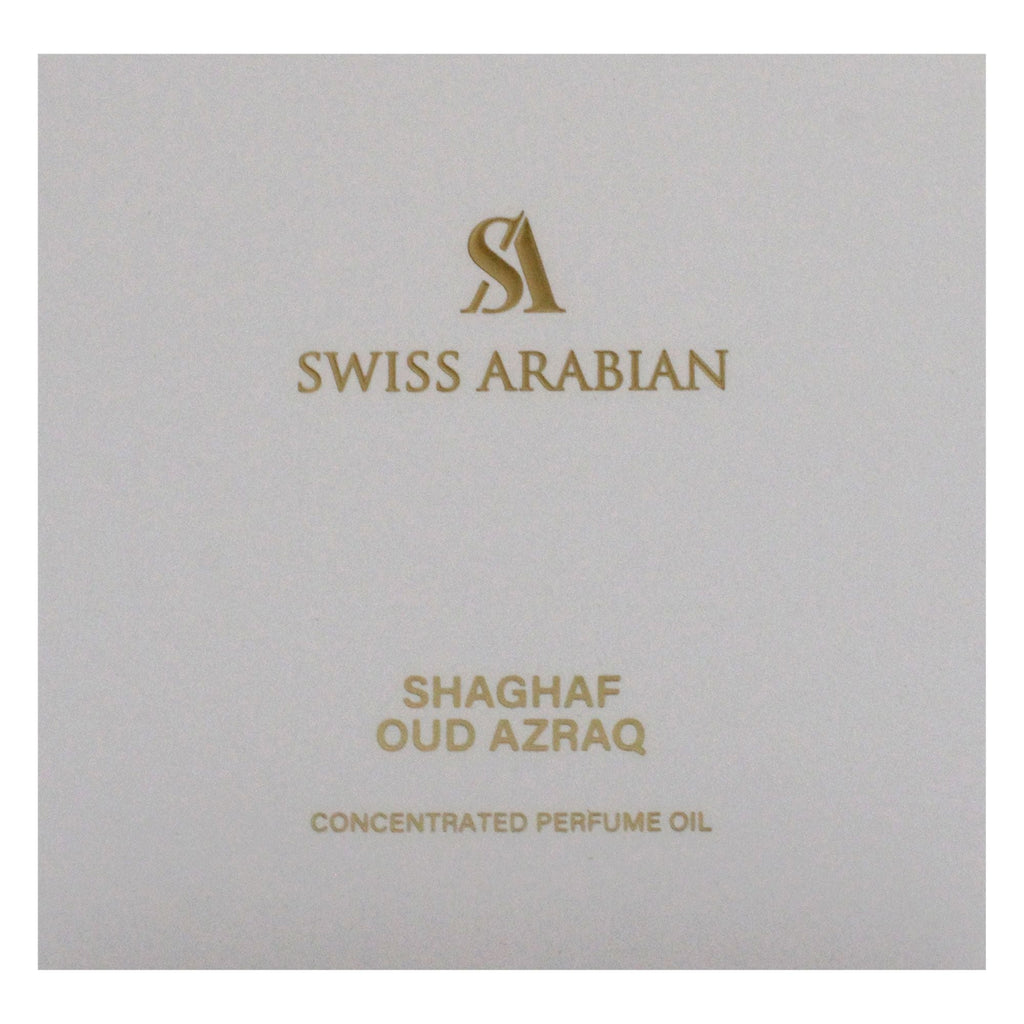 Shaghaf Oud Azraq by Swiss Arabian for Unisex - 0.4 oz Parfum Oil