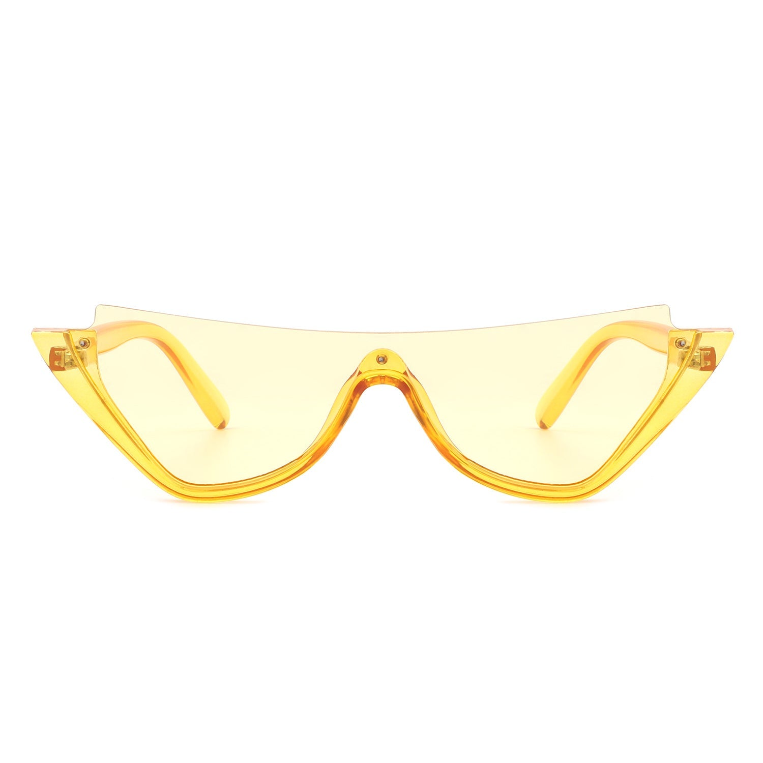 Retro Half Frame Fashion Cat Eye Sunglasses