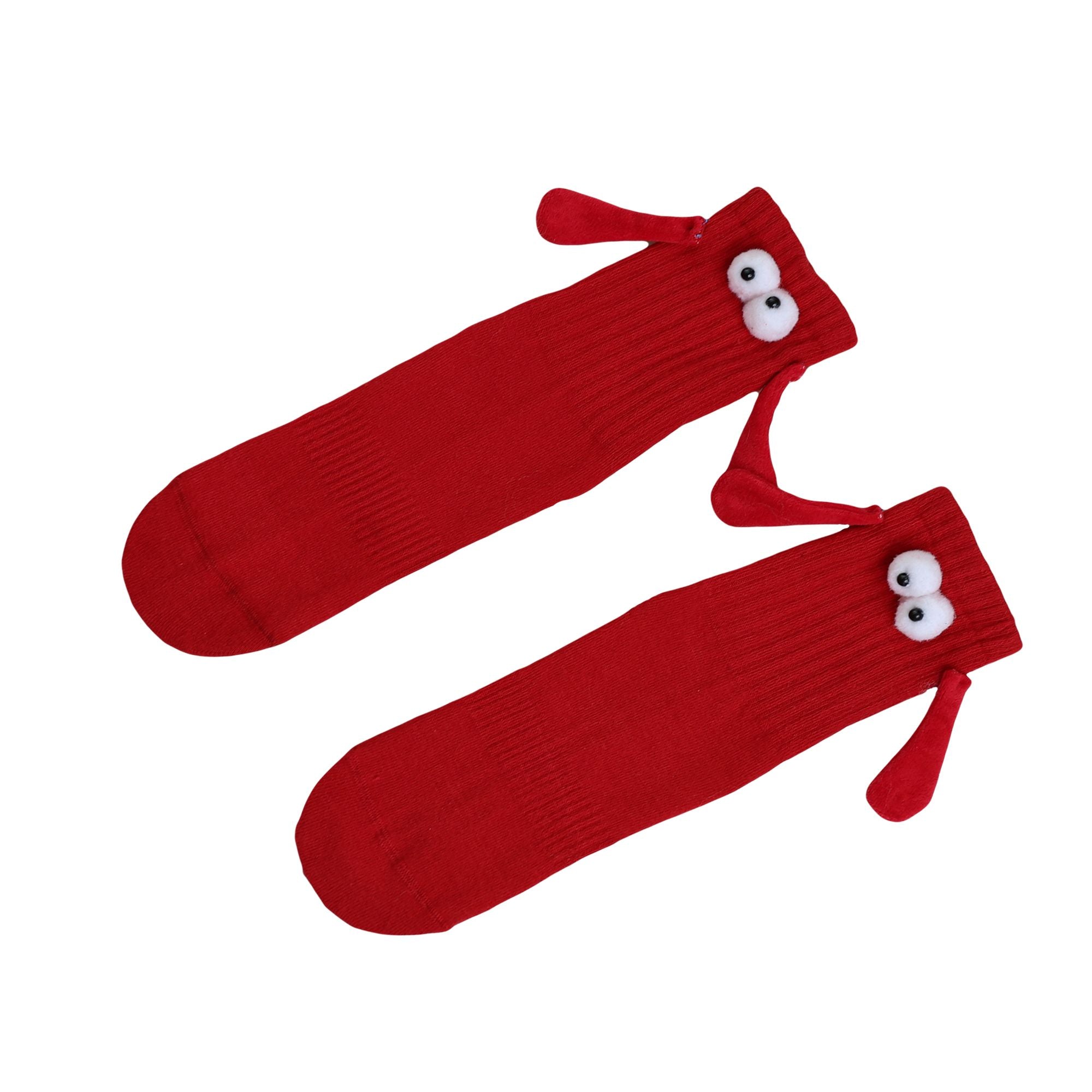Couple Socks with Magnetic Hands 2 Pairs Magnetic Socks Funny Gifts For Valentines Day