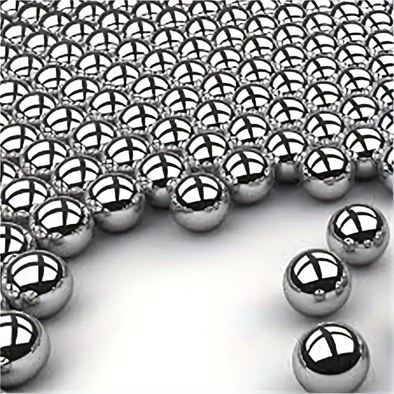 Xemussa 800pcs 6.35mm steel balls, iron balls, precision steel bearing balls, suitable for slingshots and bicycle bearings, durable outdoor leisure accessories, decorations