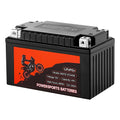 VEVOR Motorcycle Battery, 12 Volt 4Ah, LiFePO4 Lithium Pre-Charged Powersports Battery, Maintenance Free & High Performance, Compatible with ATV, Motorcycle, Jet Skis, Scooter, UTV, and More