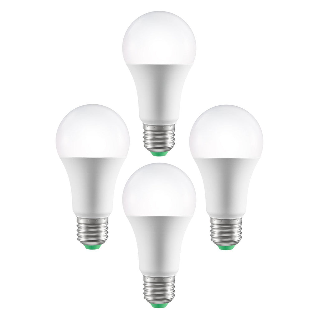 VEVOR Smart Light Bulbs, 4-Pack, 9W Multicolor LED Bulbs, 800 Lumens with Smart Control Compatibility for Vera, Google Assistant, Amazon Alexa, iOS, Android, RGB Color Changing