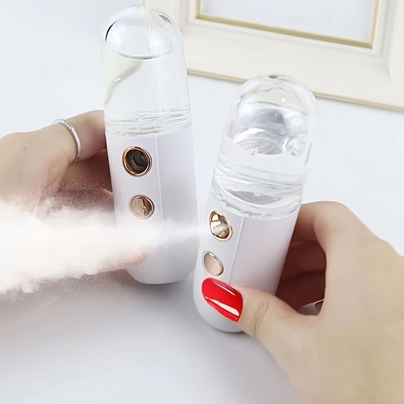 Portable Nano Mist Sprayer for Skin Care and Makeup - Moisturizing and Hydrating Mini Face Mist Handy Sprayer