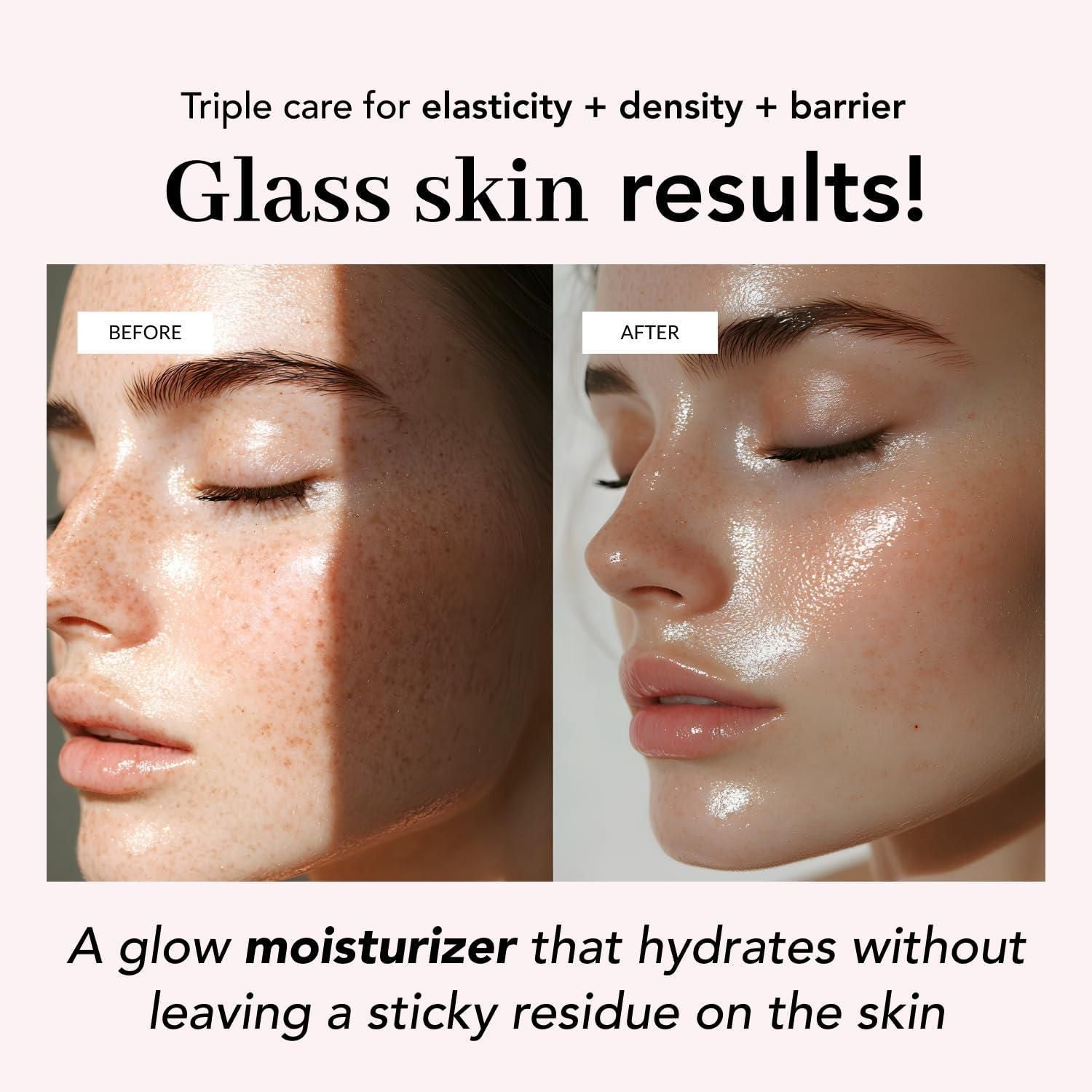 Return Collagen Cream Vitalizing Facial Moisturizer Anti Aging Tightening and Lifting Collagen Niacinamide Korean Skin Care for face 1.76 fl.oz