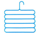 5 Layer Hanger Plastic Multipurpose Kitchen Towels Hanger, Space Saver Cabinet Hanger Multiple Clothe Hanger Tie Shawls Cabinet Organizer
