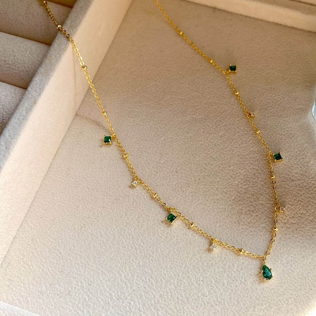 St. Patrick's Day Elegant Chain Necklace Festival Jewelry Pendant Necklace For Women & Girls