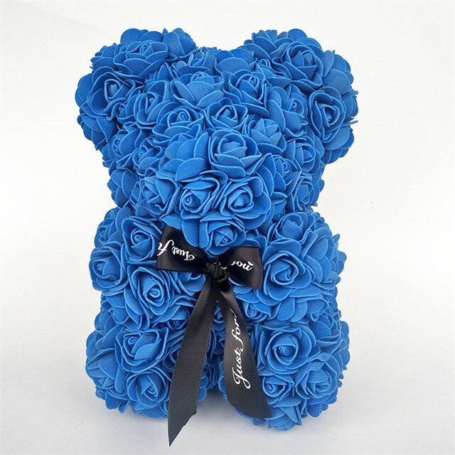 Rose Teddy Bear for Valentine's Day or Mother's Day Gifts