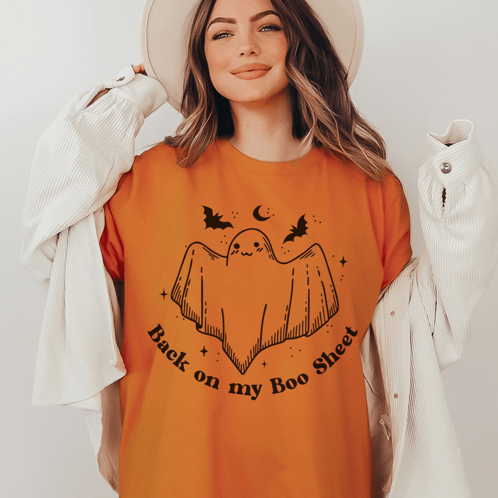 Back On My Boo Sheet T-Shirt