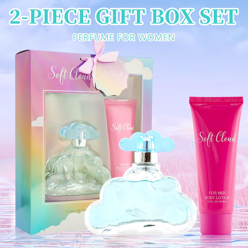 2-Piece Set, Women's Eau De Parfuma Spray And Body Lotion Gift Box, Long Lasting Fragrance, A Oriental Vanilla Fragrance, Perfect For Holiday Gifts, Dating, Daily Life, Parties