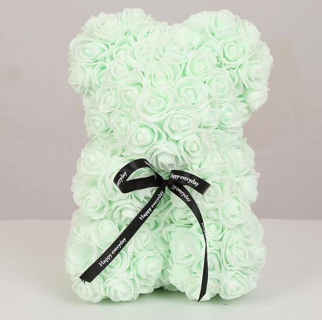 Rose Teddy Bear for Valentine's Day or Mother's Day Gifts