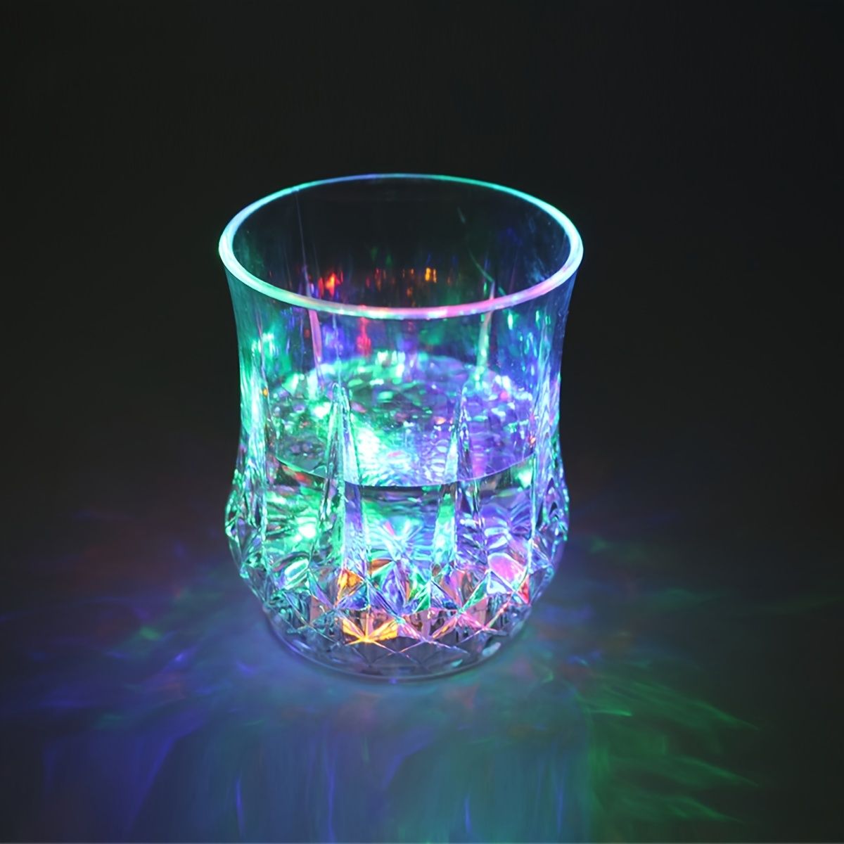 1pc Light Up Cups, Glow In The Dark Party Supplies, Colorful LED Glowing Beer Cup For Party, Birthday, Christmas, Disco