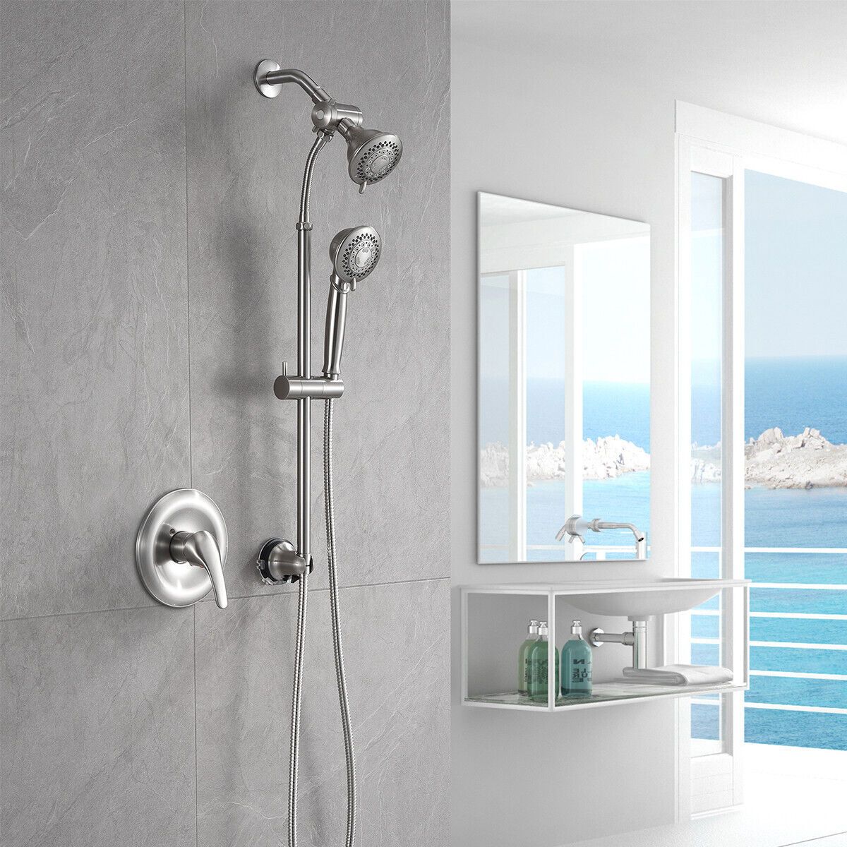 2 m / 3 m / 79" / 118" Shower Water Hose Shower Head Stainless Steel Flexible Replacement Hose