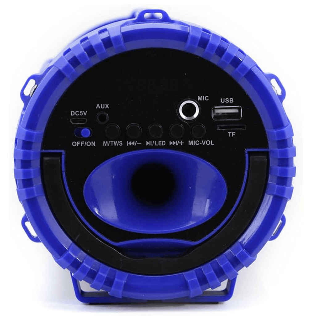 Emerson Portable Bluetooth Speaker with LED Lighting and Carrying Strap