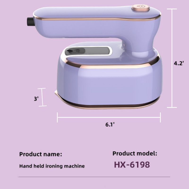Mini Steam Iron Handheld Wet And Dry Double Hot Steam Generator Portable Garment Steamer Home Travel Iron