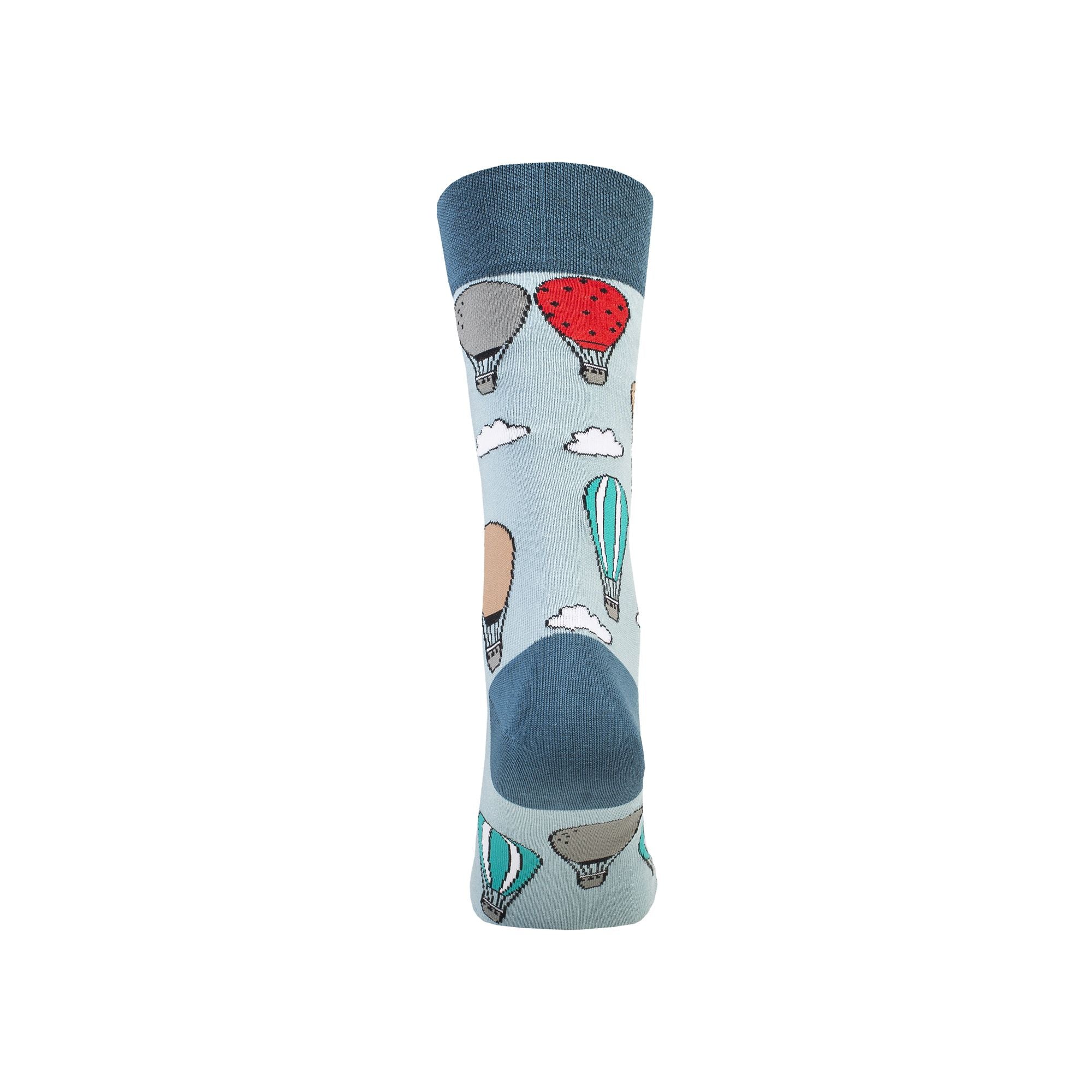 Colorful Funny Combed Cotton Crew Socks