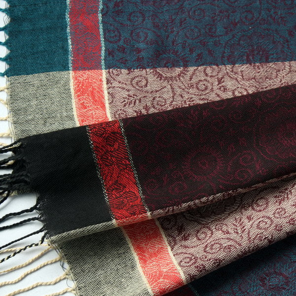 Blancho Bedding -Pa-a13-4 Fantasy Stars & Flowers Fashion Revitalized Style Luxurious Silky Soft Pashmina/Shawl/Scarf