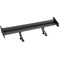 VEVOR GT Wing Car Spoiler, 53.1 inch Universal Spoiler with Double Deck, Adjustable Lightweight Aluminum, Car Rear Spoiler Wing, Racing Spoiler BGW/JDM Drift Black