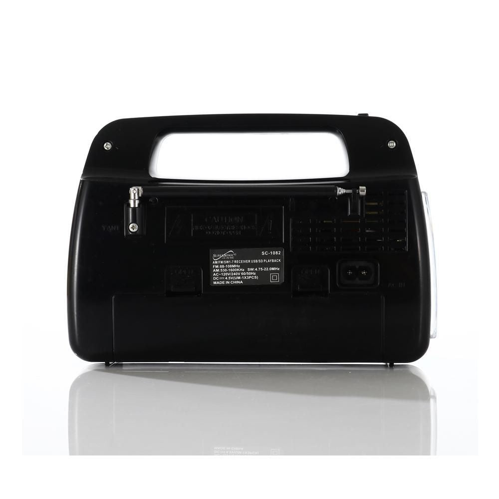 Supersonic 9 Band AM/FM/SW1-7 Portable Radio