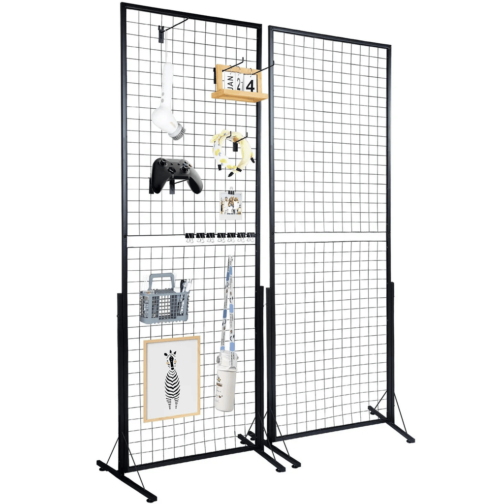 Grid Wall Panels Tower Wire Gridwall Display Racks Double Side Panels
