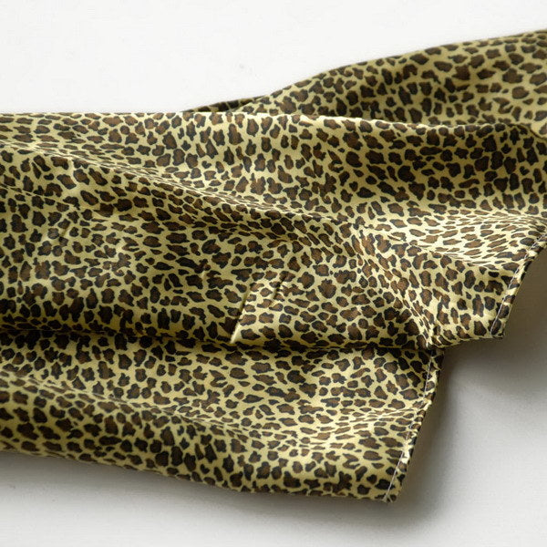 Blando Chic Small Leopard Animal Print Soft Natural Silk Scarf/Wrap/Shawl(Large)