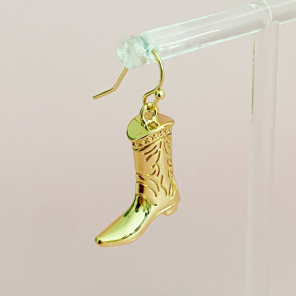 Cowgirl Bootie Dangle Earring