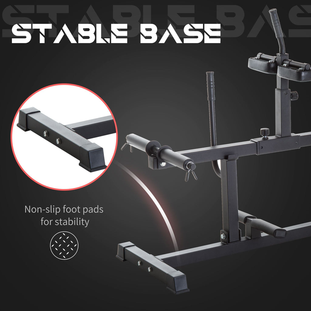 Steel Seated Calf Raise Machine Adjustable Leg Press Strength Training Gym Black