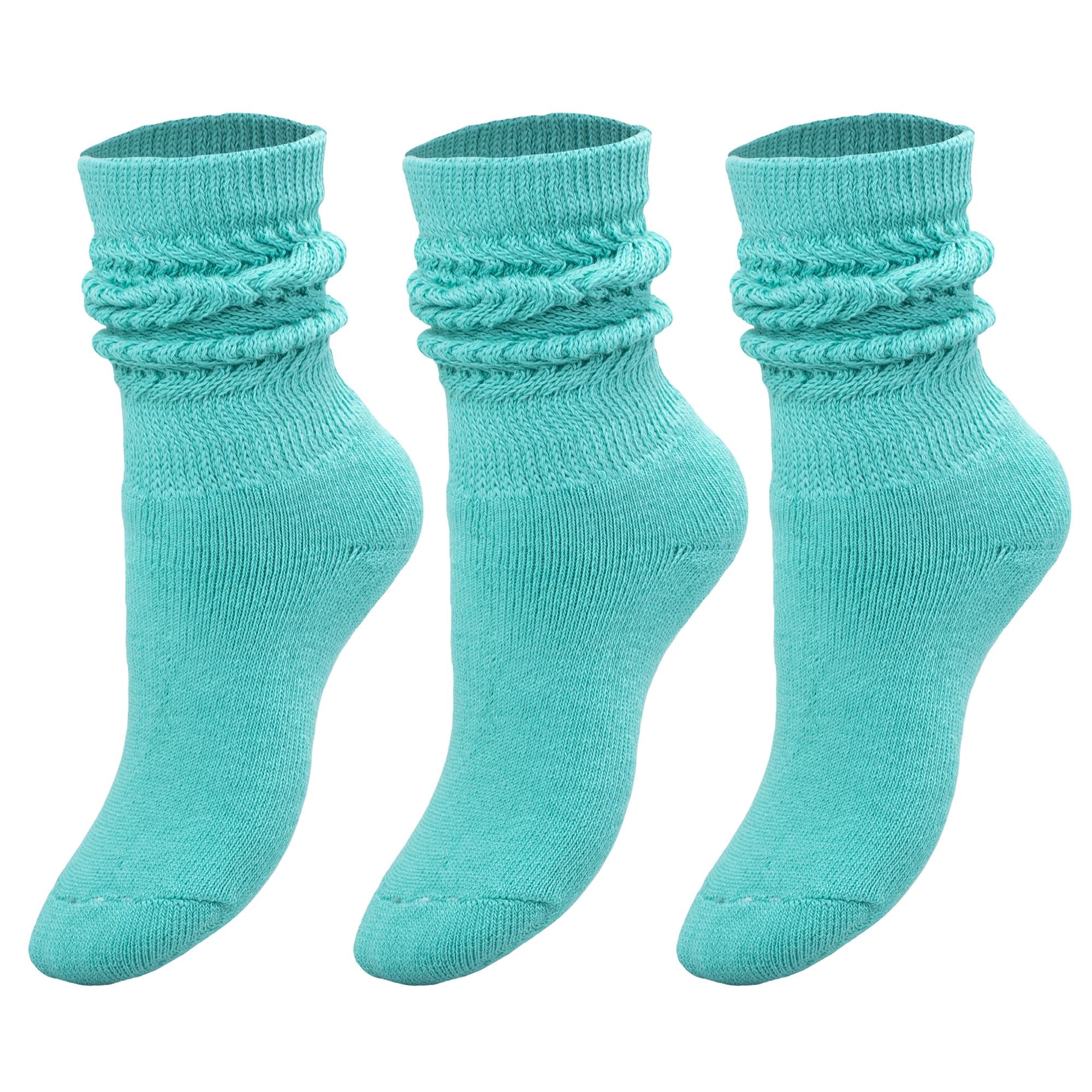 3 Pairs Kids Slouch Socks
