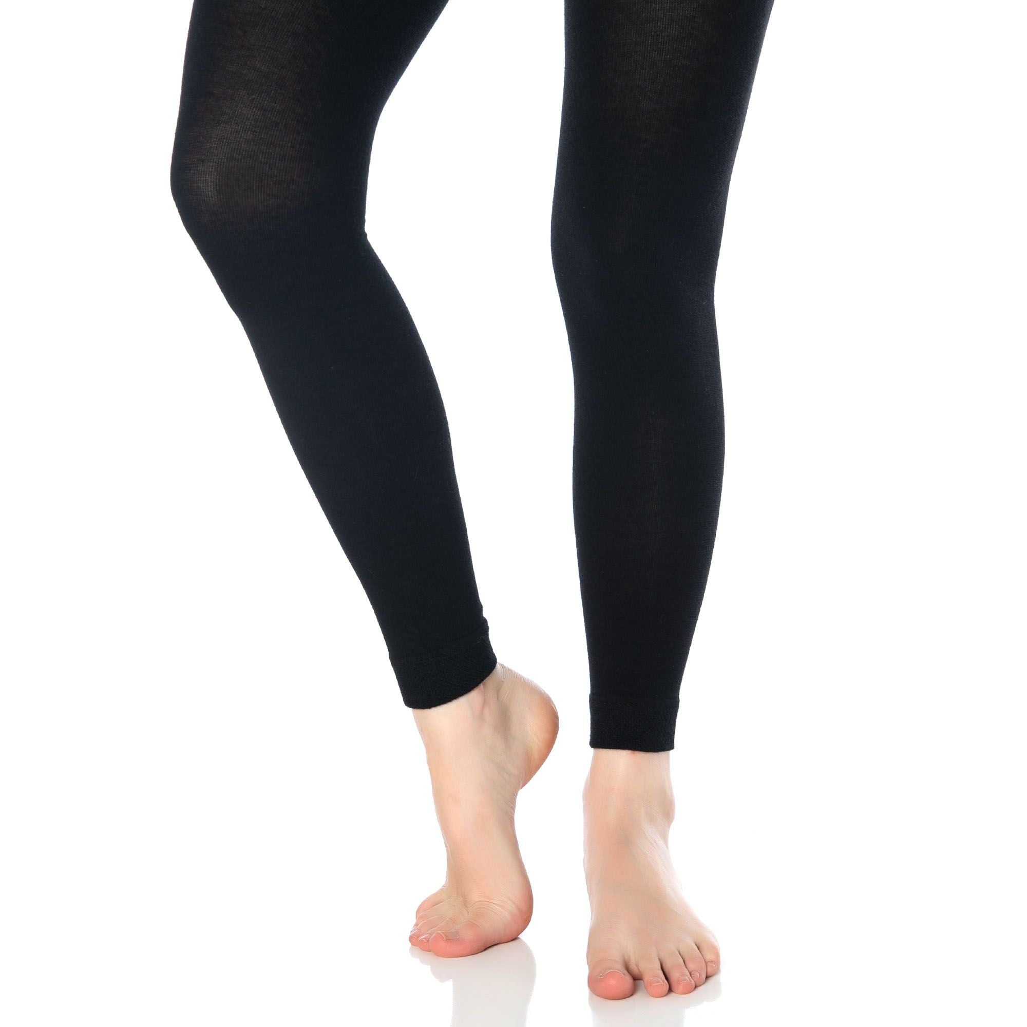 Bamboo Leggings for Women Soft Stretchy Full Length Elastic Leggings with Fancy Accessories