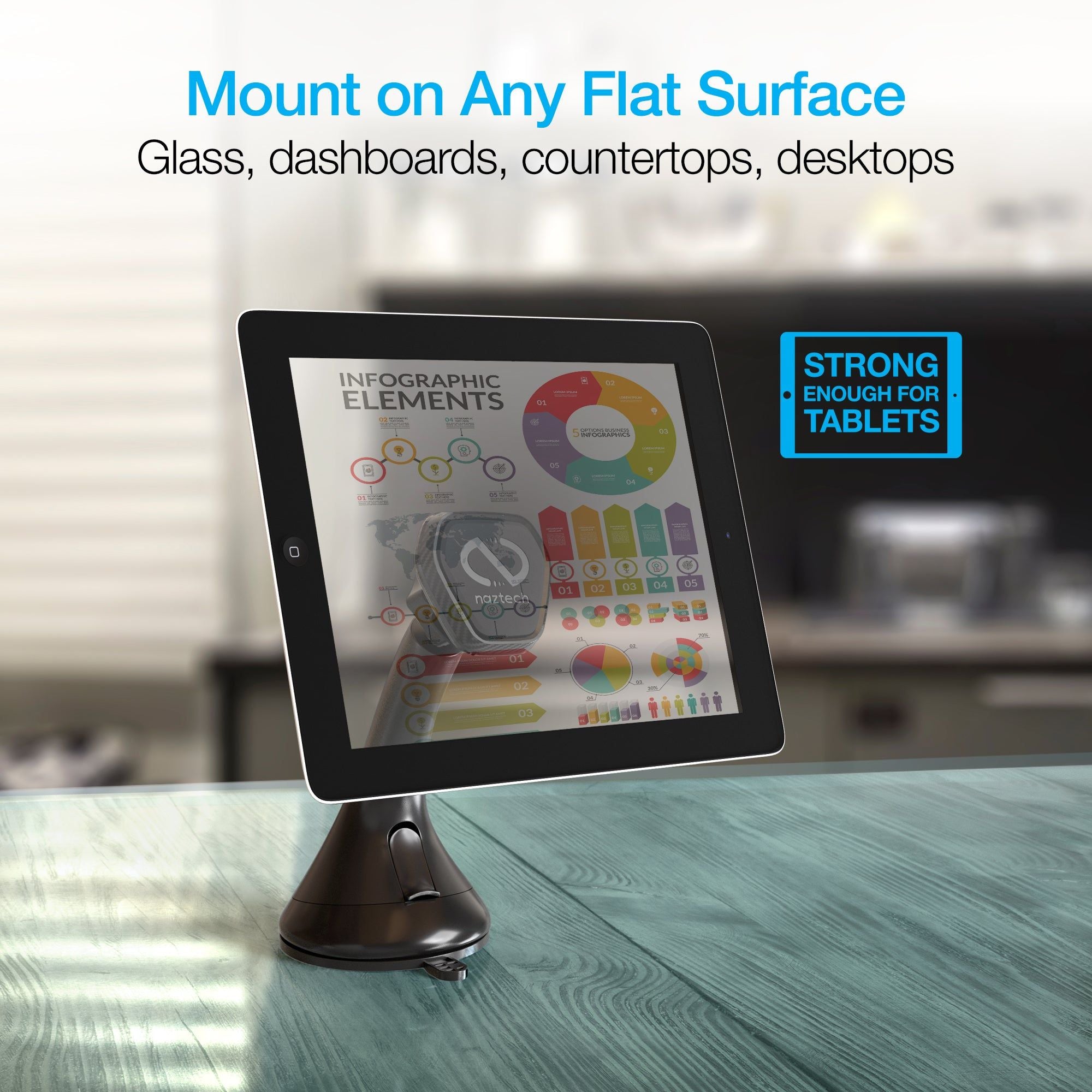 Naztech MagBuddy Elite Windshield Mount