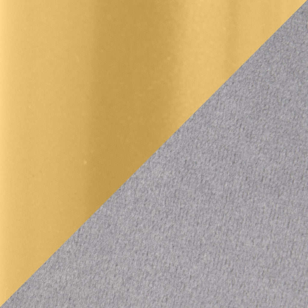 Lindsey Contemporary/Glam Queen Headboard in Gold Steel and Grey Velvet by