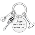 Father's Day Gifts Dad Keychain From Son Daughter Children Dad Gifts Keychain for Stepdad Christmas Birthday Gifts for Men