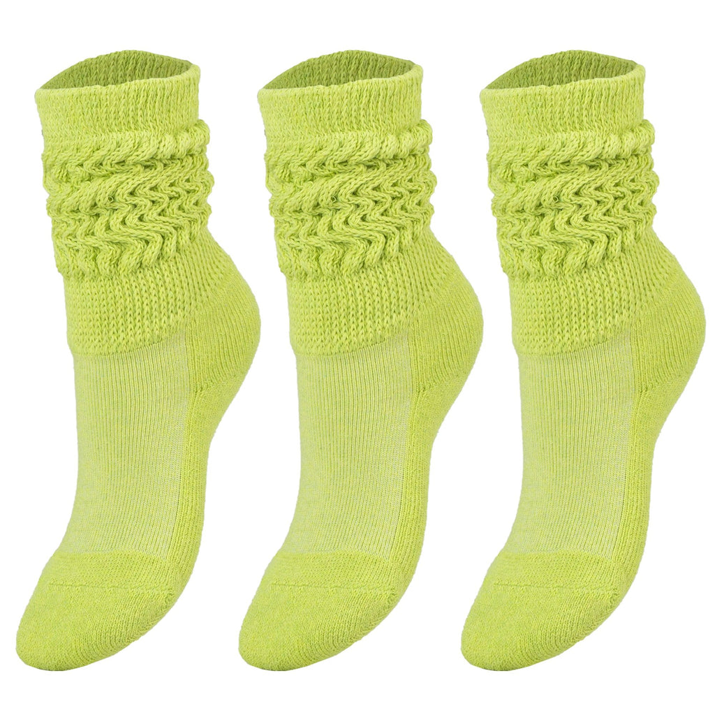 3 Pairs Kids Slouch Socks