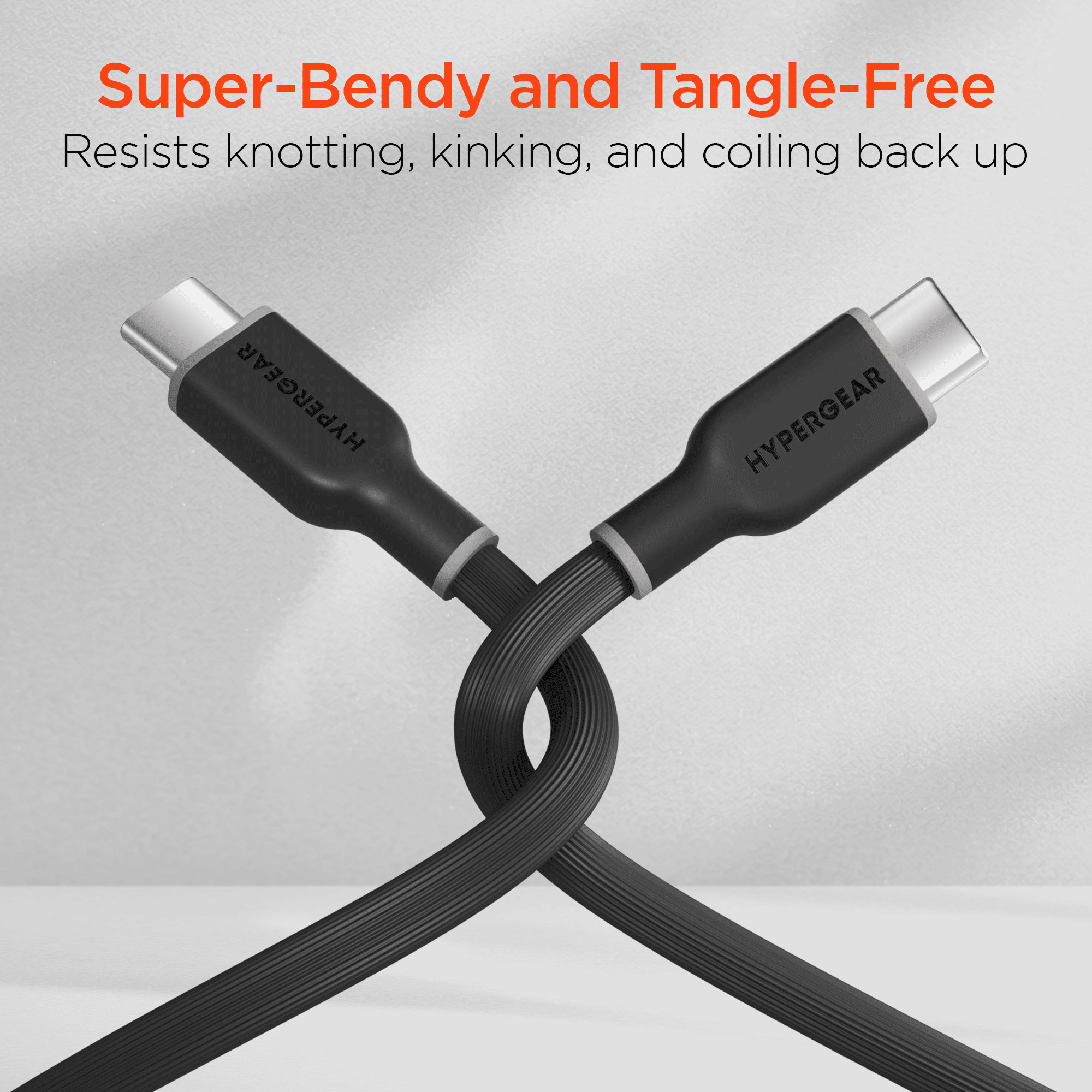 HyperGear Flexi PRO USB-C to USB-C Cable 6ft